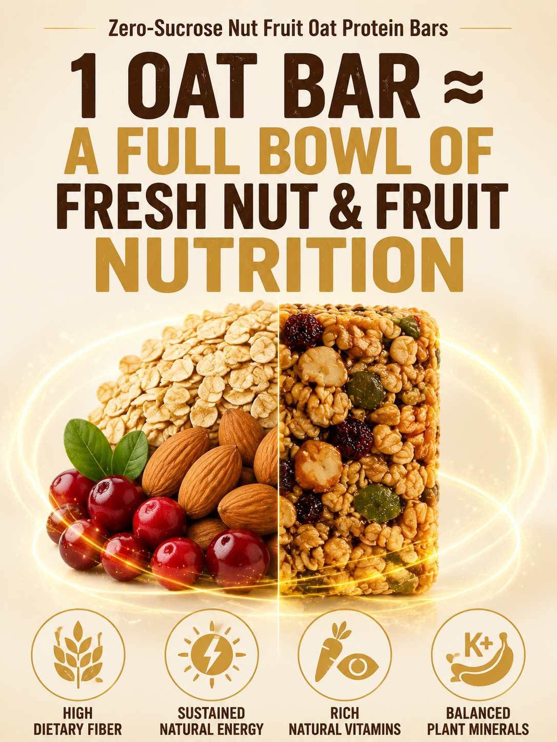 🥚Oat Protein Granola Bars Low Calorie Snack-Will